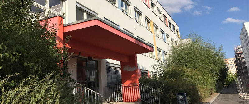 Schulsozialarbeit an der Jean-Piaget-Schule, Sekundarschule, Berlin Marzahn-Hellersdorf, Schulgebäude Schulsozialarbeit an der Jean-Piaget-Schule, Sekundarschule, Berlin Marzahn-Hellersdorf, Schulgebäude